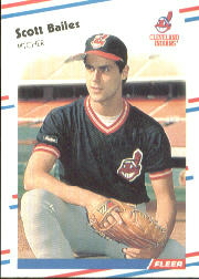 1988 Fleer Baseball Cards      600     Scott Bailes